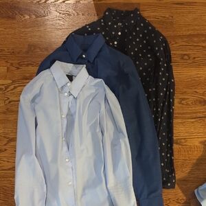 H&M Light Blue and Navy Dress Shirts